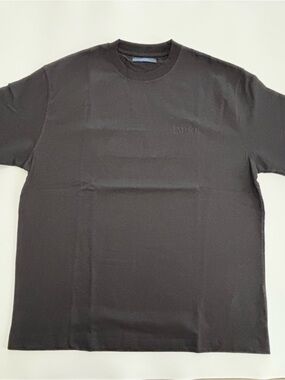 AMIRI Black Oversized Logo T-Shirt Men’s XXL Embroidered Back Graphic Tee